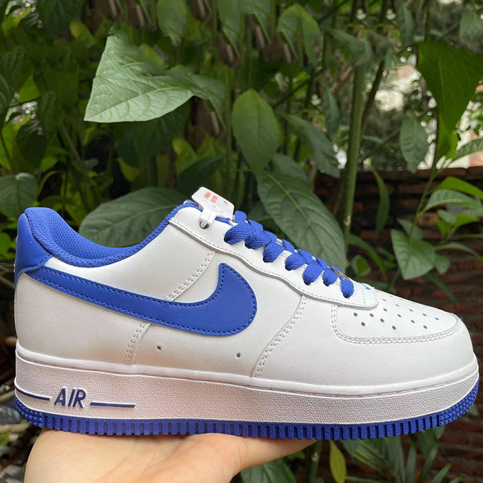Air Force 1 AF1 Running Shoes-White/Blue-5881048