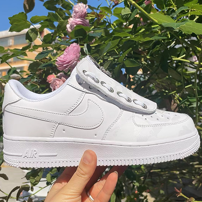 Air Force 1 AF1 Running Shoes-All White-2394786