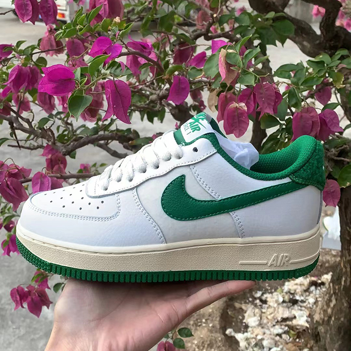 Air Force 1 AF1 Running Shoes-White/Green-6598859