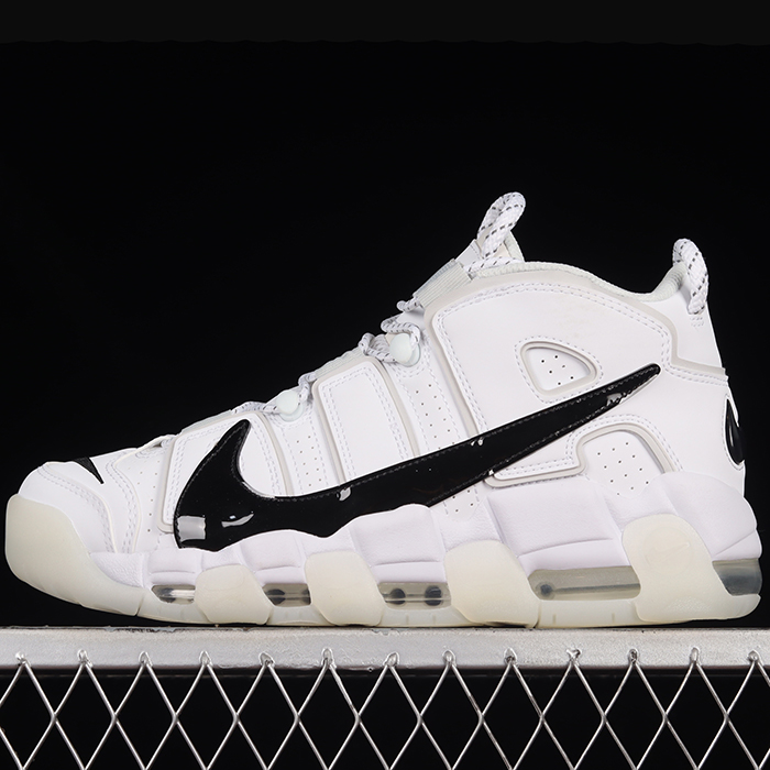 Air More Uptempo 96 QS Running Shoes-White/Black-5472025