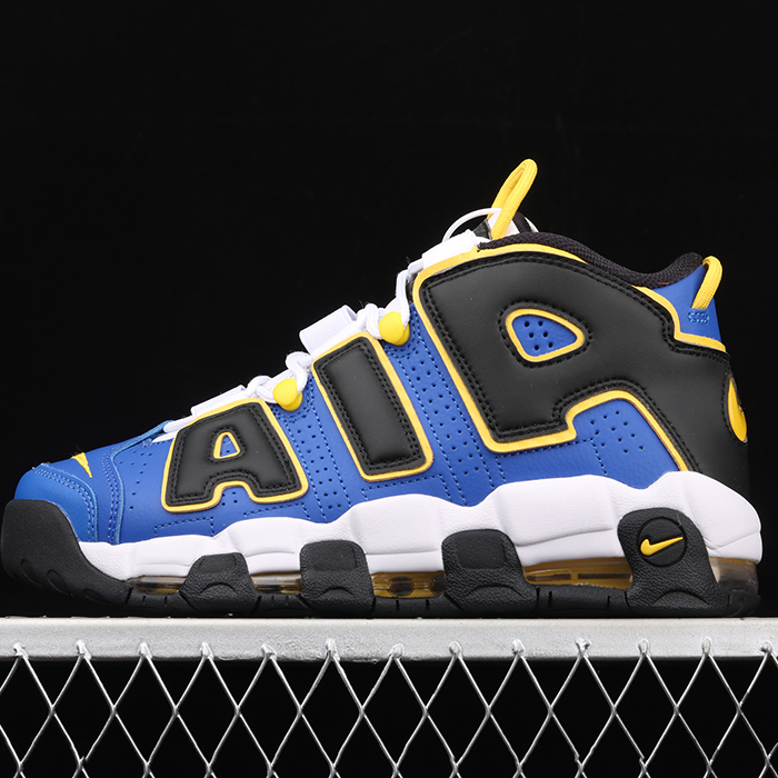 Air More Uptempo 96 QS Running Shoes-Blue/Black-1967896