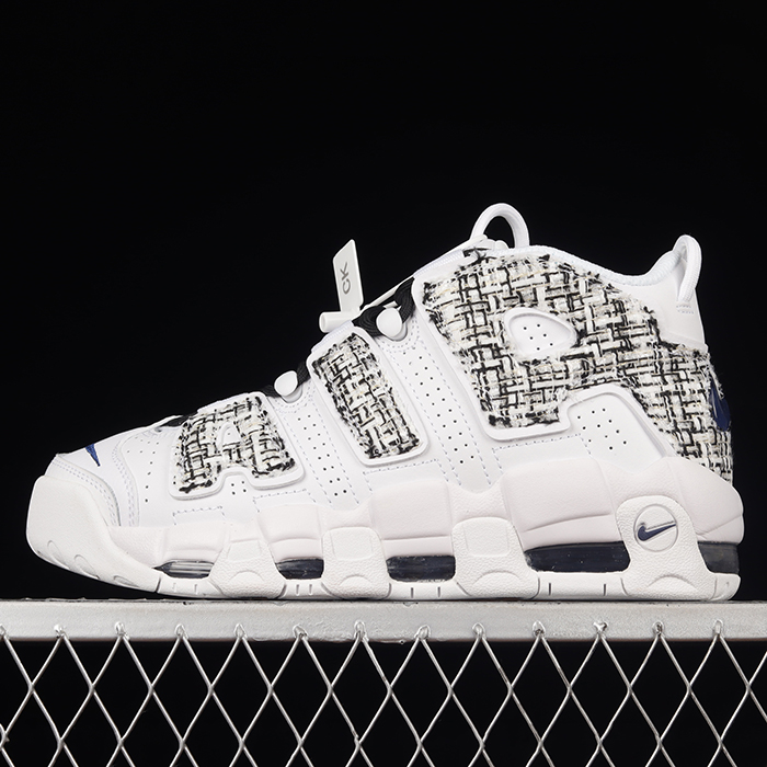 Air More Uptempo 96 QS Running Shoes-White/Black-8024575