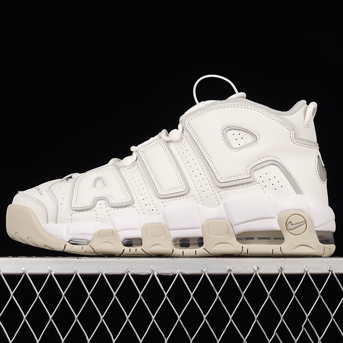 Air More Uptempo 96 QS Running Shoes-All White-1752002
