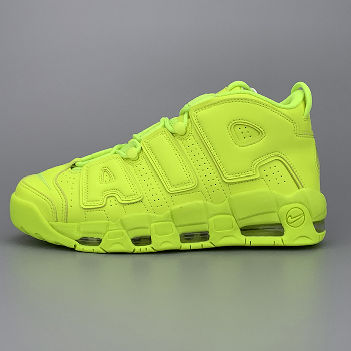 Air More Uptempo 96 QS Running Shoes-All Green-1239750
