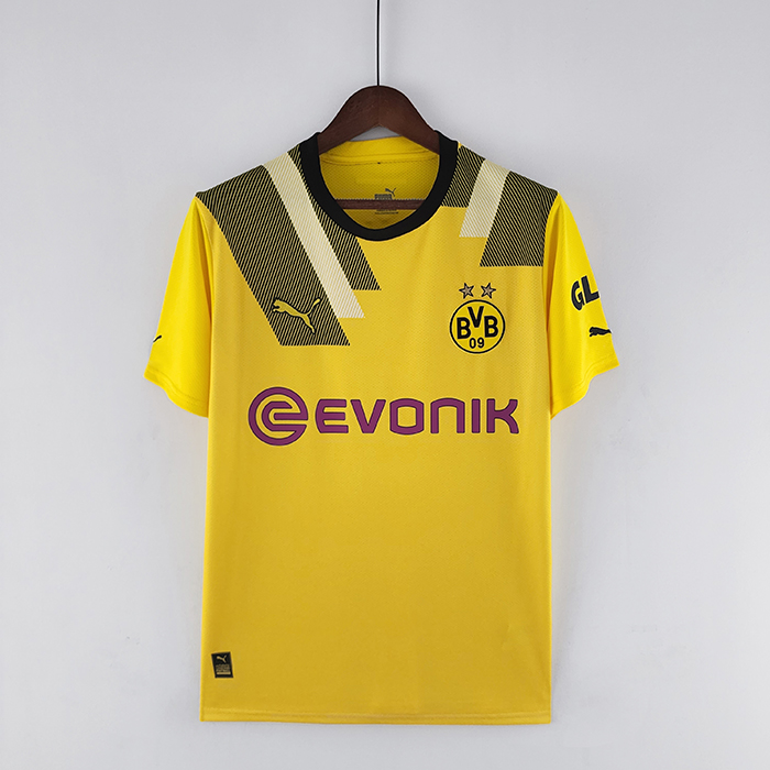 22/23 Borussia Dortmund third away Yellow Jersey short sleeve-1937894