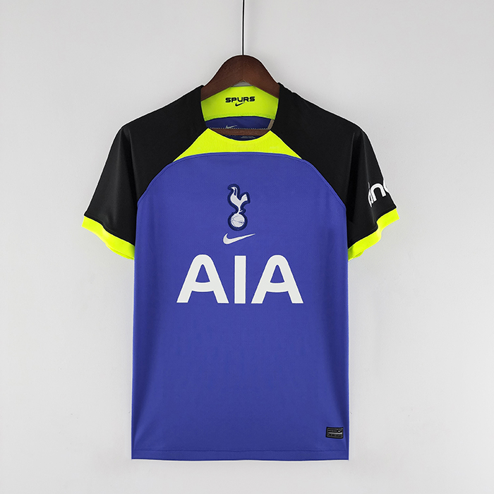22/23 Tottenham Hotspur away Blue Jersey short sleeve-4885931