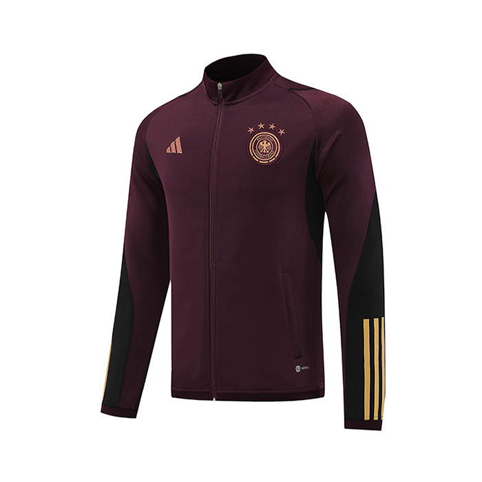 2022 Germany Wine Red Edition Classic Training Suit-9740140