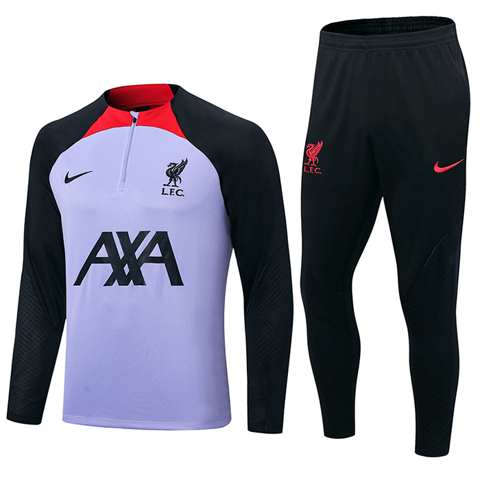 22/23 Liverpool Purple Edition Classic Training Suit (Top + Pant)-9685144