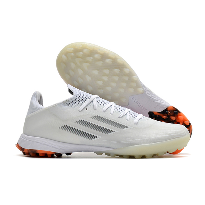 Messi X Speedflow+ TF Soccer Shoes-White/Gery-6643065