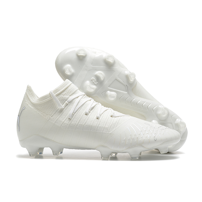 Neymar Future Z 1.3 Teazer FG Soccer Shoes-All White-2523009