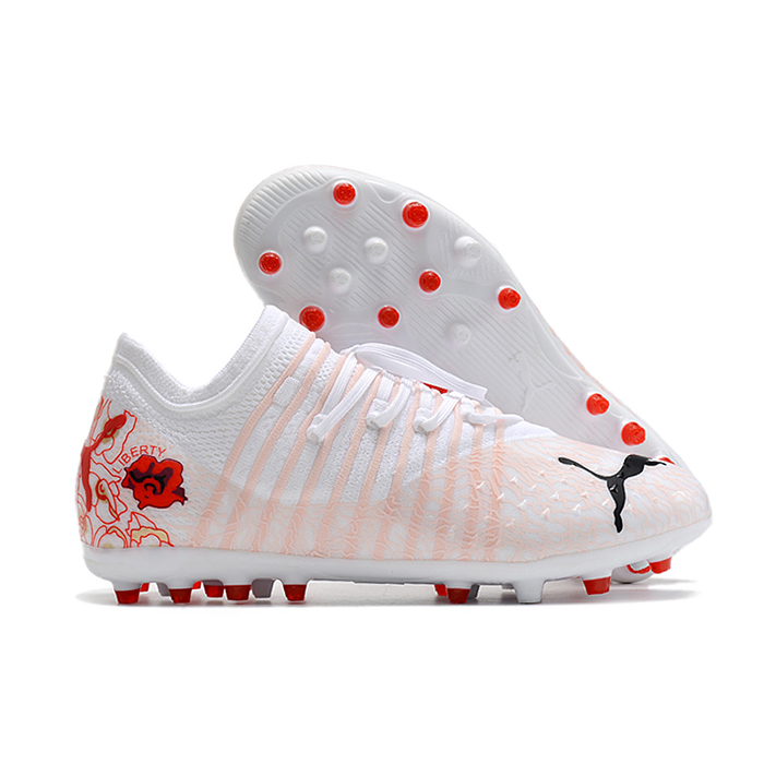 Future Z 1.4 Liberty MG Soccer Shoes-White/Red-4178401