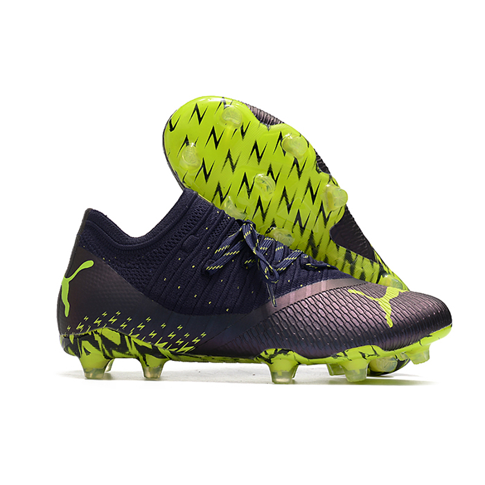 Neymar Future Z 1.3 Instinct FG Soccer Shoes-Purple/Green-7396564