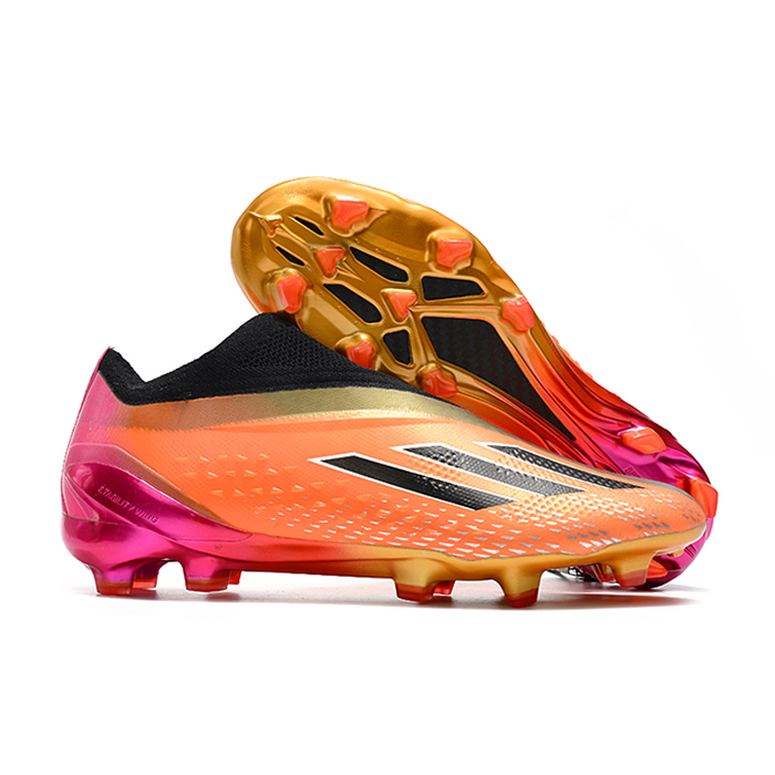 X Speedportal .1 2022 World Cup Boots FG Soccer Shoes-Orange/Black-5494141