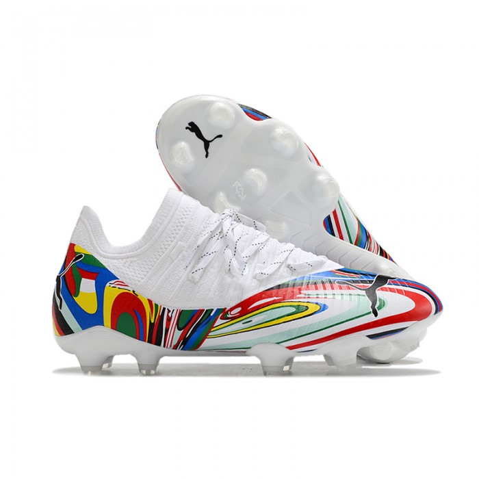 Neymar Future Z 1.3 Teazer FG Soccer Shoes-White/Red-5181666
