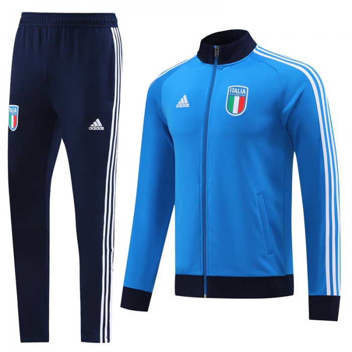 2022 Italy Blue Edition Classic Training Suit (Top + Pant)-5753682