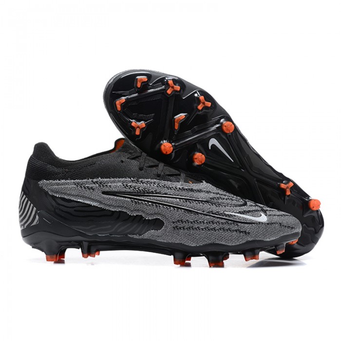 Phantom GX Elite FG Soccer Shoes-Gray/Black-7131285