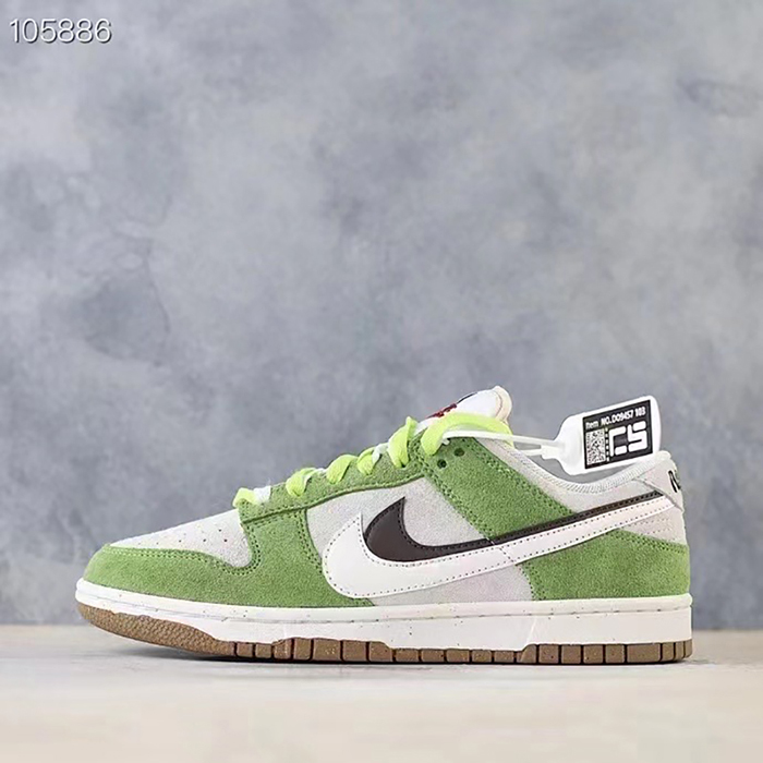 SB Dunk Low CS Running Shoes-Gray/Green-5609606