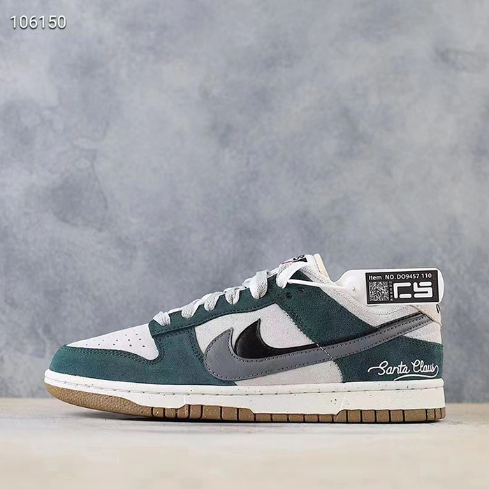 SB Dunk Low CS Running Shoes-Gray/Green-2283542