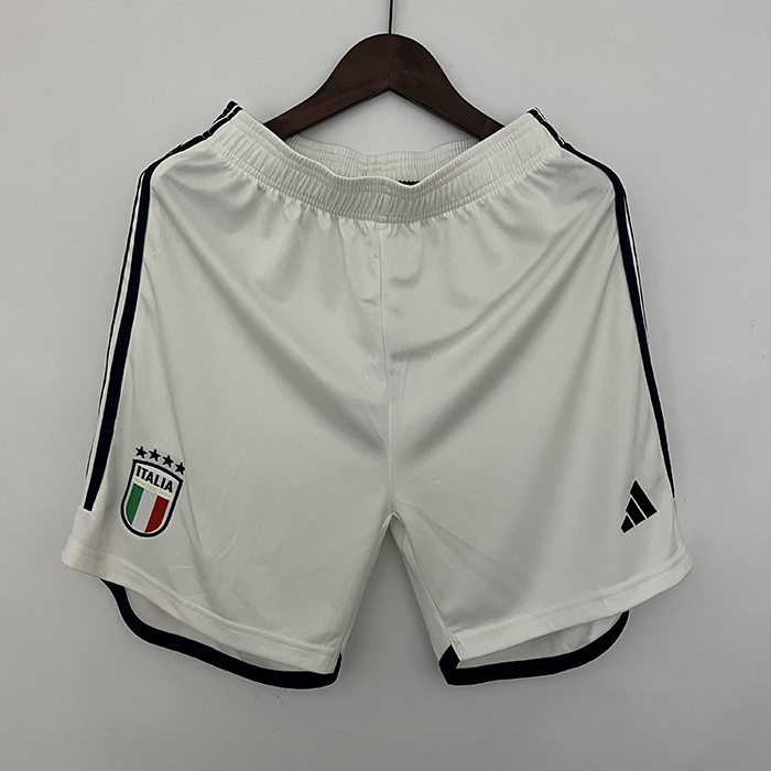 2022 Italy Away Shorts White Shorts Jersey-7704644