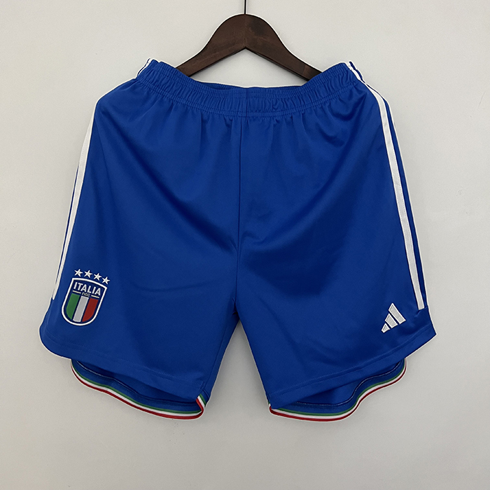 2022 Italy Home Shorts Blue Shorts Jersey-4865897