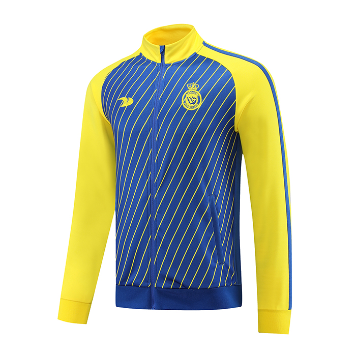 22/23 Al-Nassr FC Riyadh Victory Blue Yellow Edition Classic Training Suit-1665953