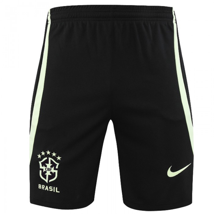 2022 World Cup National Team Brazil Shorts Black Jersey Shorts-4201142