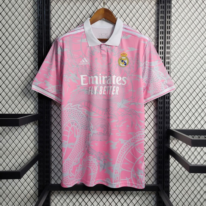 23/24 Real Madrid Special Edition Pink Jersey Kit short sleeve-3793535