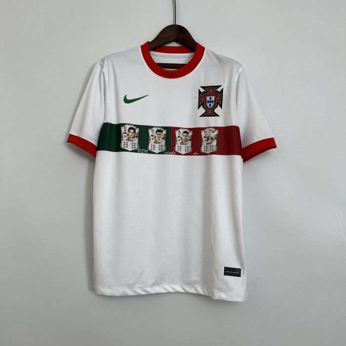 2023 Portugal Special Edition White Jersey Kit short sleeve-9746362