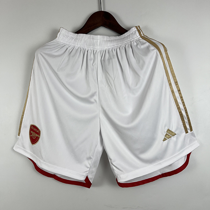 23/24 Arsenal Home Shorts White Jersey Shorts-8595932