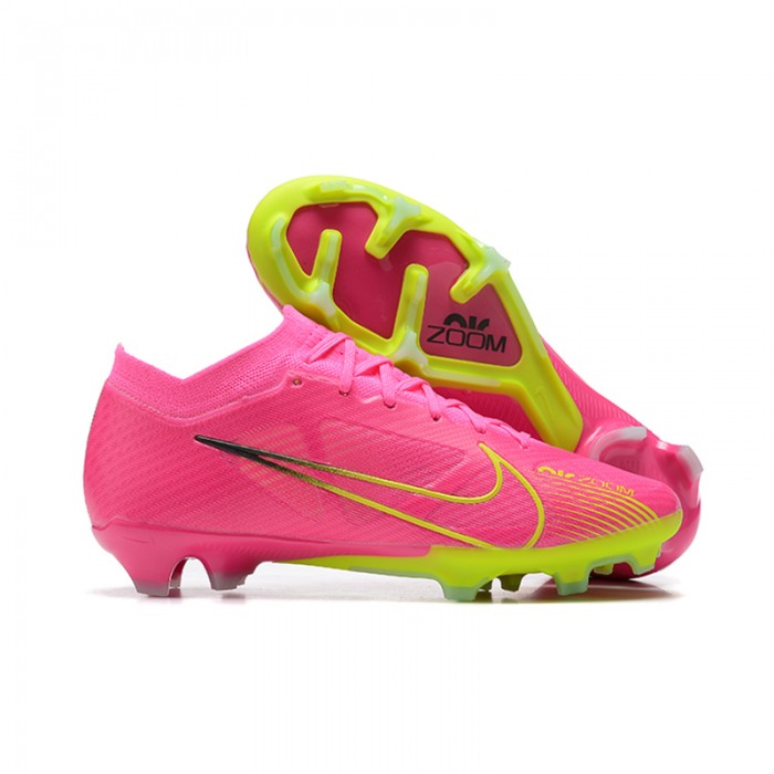 Air Zoom Mercurial Vapor XV Elite FG Soccer Shoes-Pink/Yellow-6755782