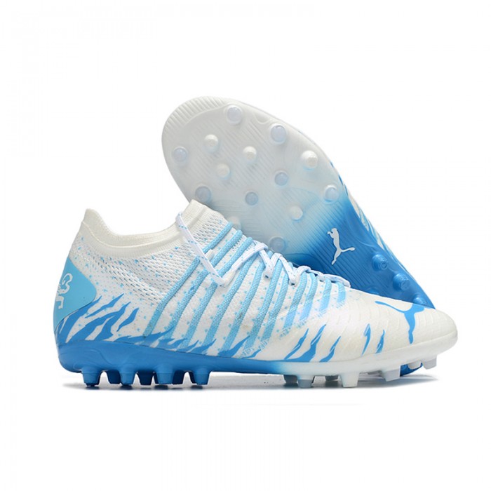 Neymar Future Z 1.3 Teazer FG Soccer Shoes-White/Blue-4276706