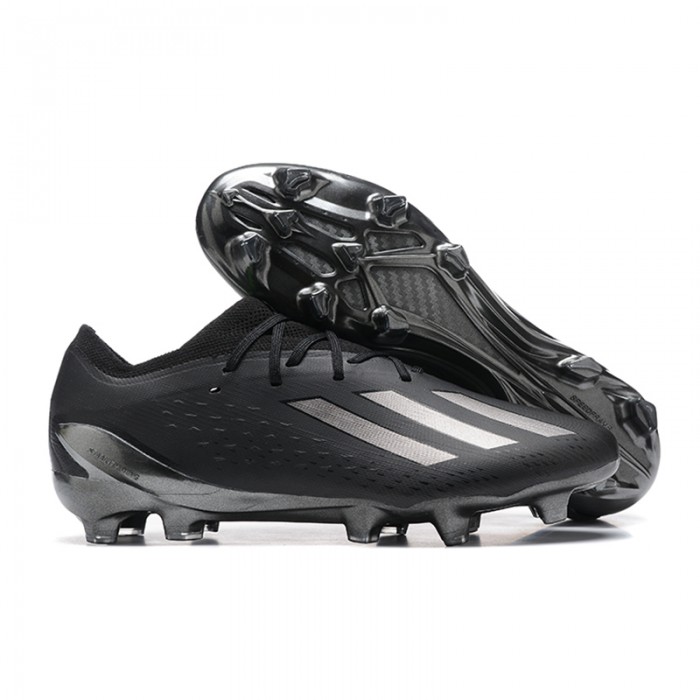 X Speedportal .1 2022 World Cup Boots FG Soccer Shoes-All Black-3695035