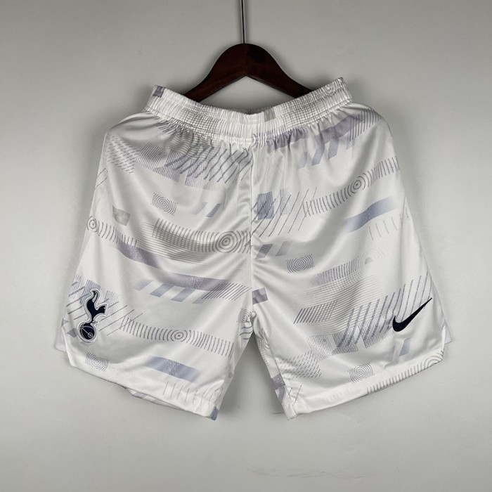 23/24 Tottenham Home Shorts White Shorts Jersey-8782305