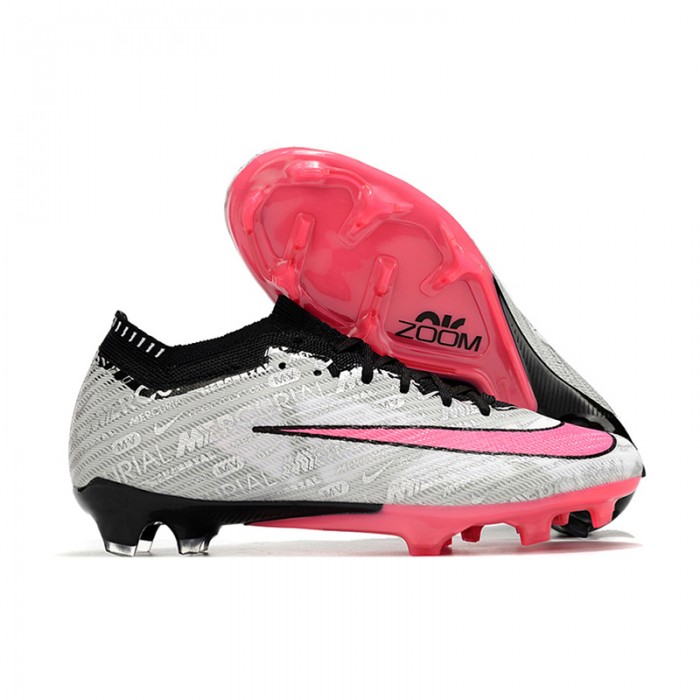 Air Zoom Mercurial Superfly IX Elite FG Soccer Shoes-Gray/Black-4247418
