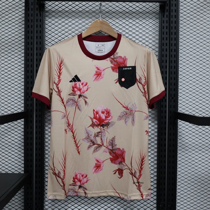 2023 Japan Sakura Khaki Jersey Kit short sleeve-107911