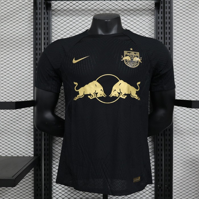 23/24 RB Salzburg Special Edition Black Jersey Kit short sleeve (Player Version)-5628473
