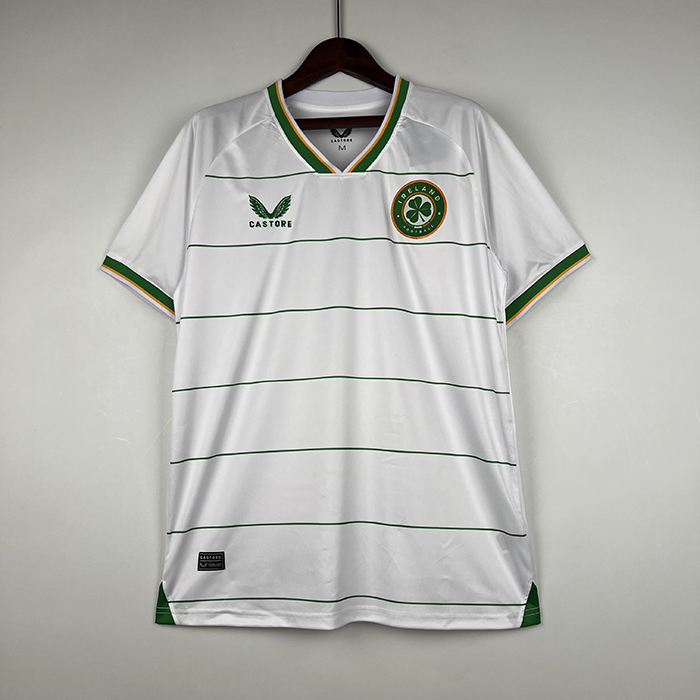 2023 Ireland Away White Jersey version short sleeve-7575174