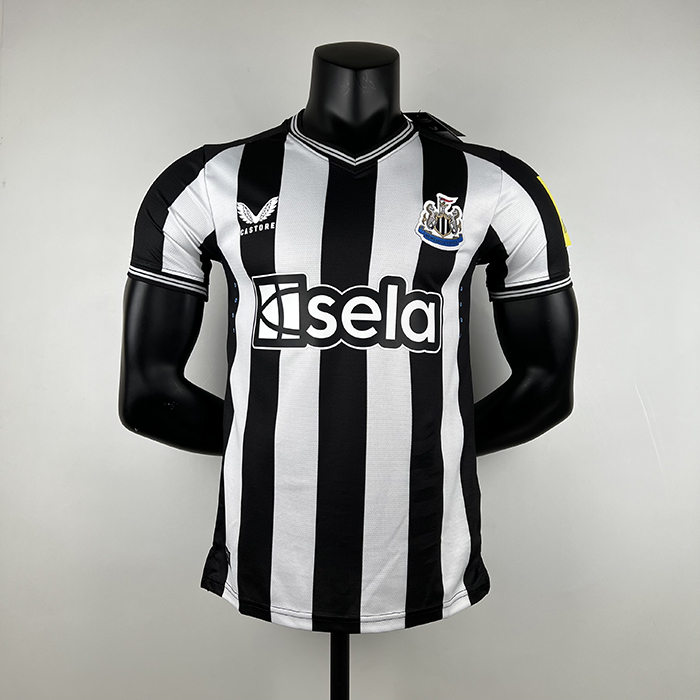 23/24 Newcastle United Home Black White Jersey version short sleeve (player version)-9003233