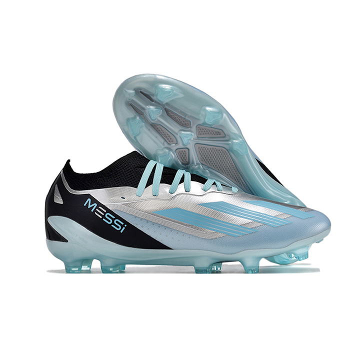 X 23 .1 FG Soccer Shoes-Silver/Black-4745858
