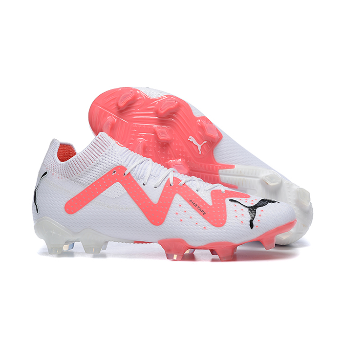 Future Ultimate FG Soccer Shoes-White/Pink-8803832