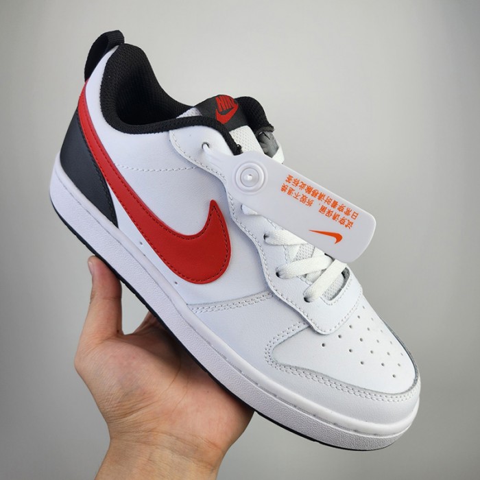 AIR FORCE 1 AF1 Running Shoes-White/Red-3671281