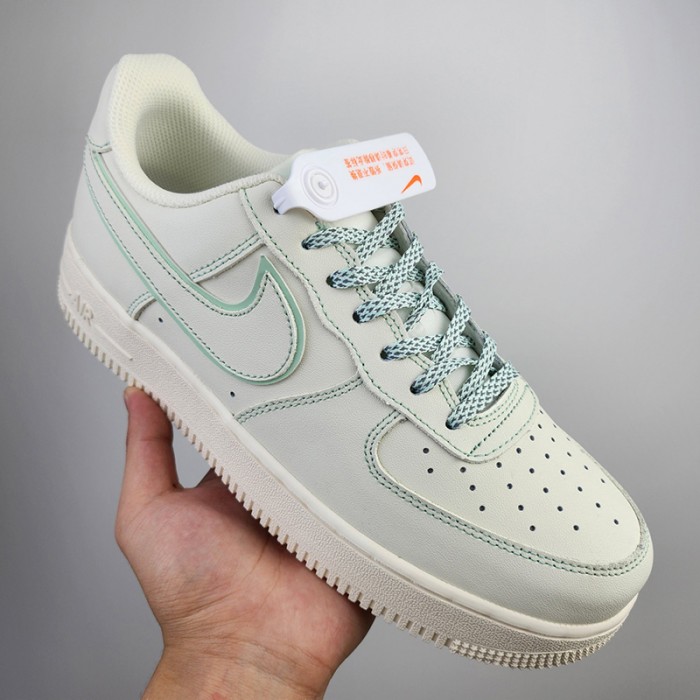 AIR FORCE 1 AF1 Running Shoes-White/Green-775962