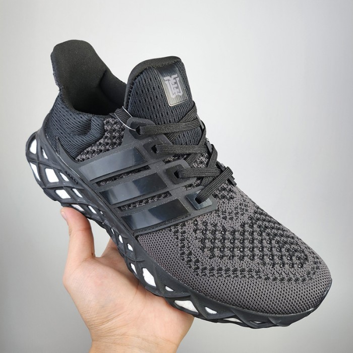 Ultra Boost UB 8.0 Running Shoes-All Black-1813136
