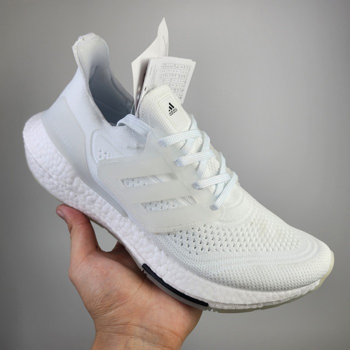 Uitra Boost 21 Running Shoes-All White-6527747