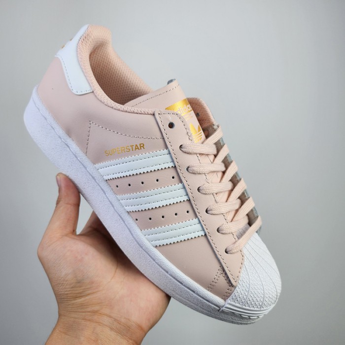 Superstar Running Shoes-Pink/White-5645486
