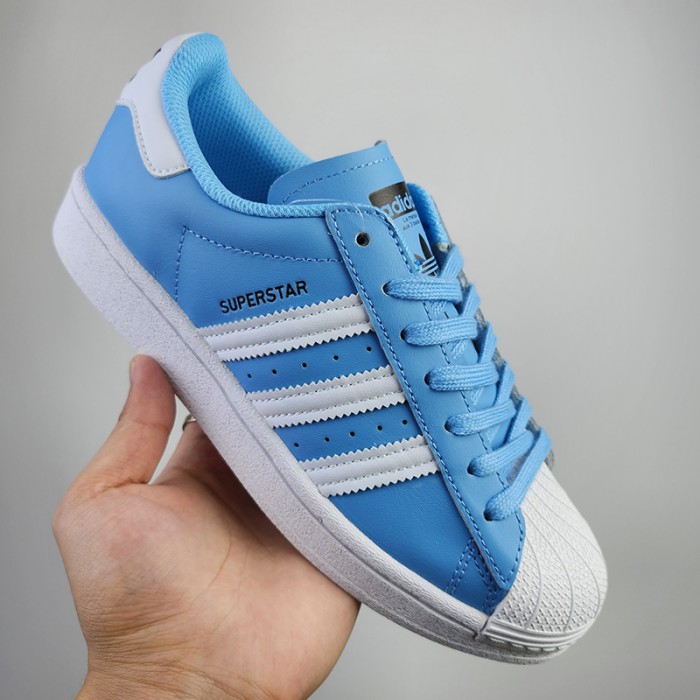Superstar Running Shoes-Blue/White-8457763