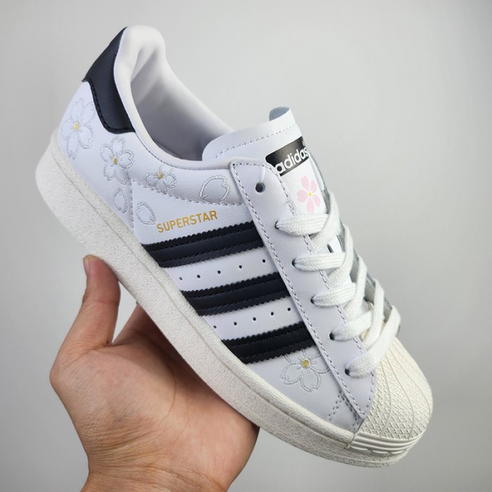 Superstar Running Shoes-White/Black-5704886