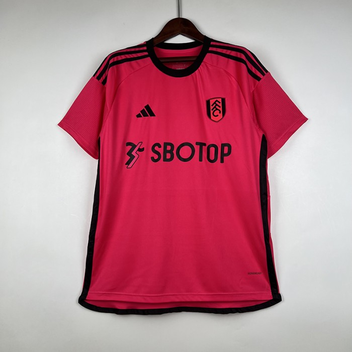 23/24 Fulham away Pink Jersey Kit short sleeve-5534974