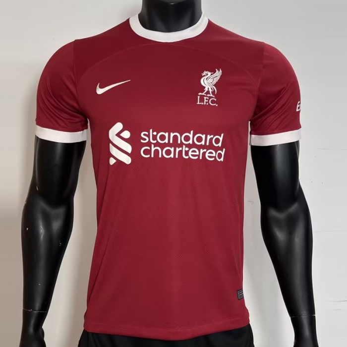 23/24 Liverpool Home Red Jersey Kit short Sleeve-8154467