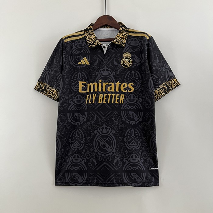 23/24 Real Madrid Special Edition Black Jersey Kit short sleeve-8151062